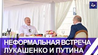 Лукашенко на встрече с Путиным в Сочи: "Есть экономические вопросы. Но не проблемы"