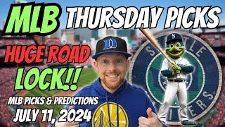 HUGE MLB LOCK!! MLB Picks Today 7/11/2024 | Free MLB Picks, Predictions & Sports Betting Advice