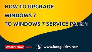 How to Upgrade Windows 7 to Windows 7 Service Pack 1 | Install Windows 7 Service Pack 1 (SP1)