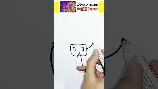 How to draw squidward tentacles from SpongeBob | drawing squidward tentacles