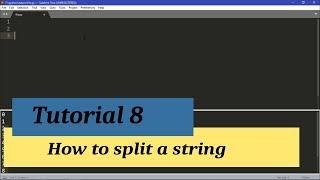 Python Intermediate I Tutorial 8 - How to Split a String