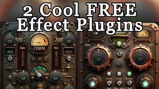 2 FREE Effect Vst Plugins by Greenoak - Cesium & Tungsten - Review & Demo