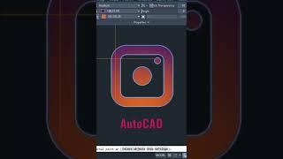 How To Make Instagram Logo In Autocad | Instagram Logo | Akash K Tutorials | AutoCAD 