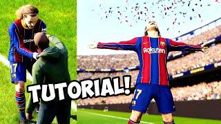 HOW TO DO THE CONFETTI CELEBRATION IN PES 2021 (TUTORIAL)