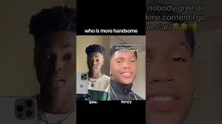 Who is more handsome between iphe and kenzy #fypviral #iphe #kenzy #comparison #viral #trending