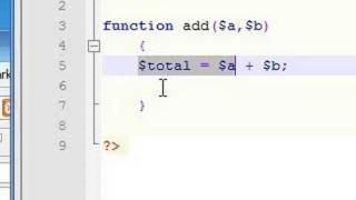 PHP Tutorial - 17 - Return Values