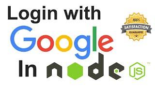 How to log in with Google in Node JS | Step-by-Step Login with Google Node JS