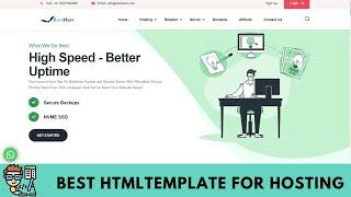 HTML Web Hosting Template