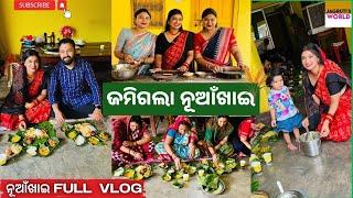 ନୁଆଁଖାଇ Full Vlog || ଜମିଗଲା ନୂଆଁଖାଇ || Jagruti Rath Vlog