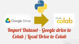 Google Colab dataset upload from Google Drive - Python