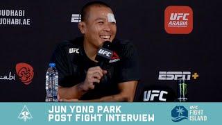 JUN YONG PARK POST FIGHT INTERVIEW - FIGHT ISLAND