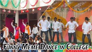 Funny Meme Dance || THE BOYS Dance in College || Fresher Party 2024