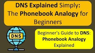 DNS Explained Simply: The Phonebook Analogy for Beginners