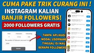 Gratis Sepuasnya Cara Menambah Followers Instagram Gratis Permanen 2024