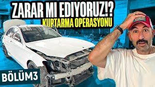 Zarar Mı Ediyoruz Sizce?  Mercedes C63 AMG Kurtarma Operasyonu #3