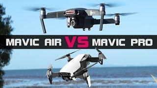 Mavic Air VS Mavic Pro | Which DJI Mavic Is Better? | DansTube.TV