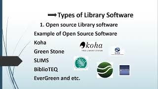 Library Software | Types of Library Software Open source Commercial | Part I 5Minutes Info. Ep 100