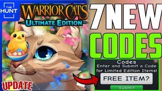 NEW UPDATEWARRIOR CATS ULTIMATE EDITION CODES - WARRIOR CATS CODES - WCUE CODES, WARRIOR CATS