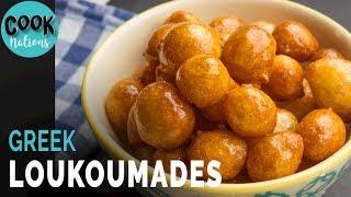 Fried Sweet Dumplings | Loukoumades Recipe | Sweet Fried Dough | Greek Sweet Ball by CookNations