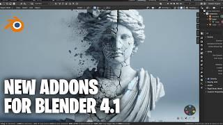 Blender 4 1 and new addons + generators