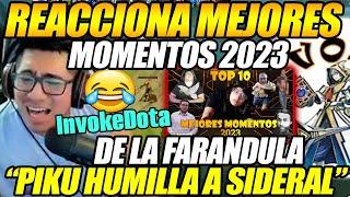 SIDERAL REACCIONA A LOS MEJORES MOMENTOS DEL 2023!! DE LA FARANDULA DOTERA INVOKEDDOTA
