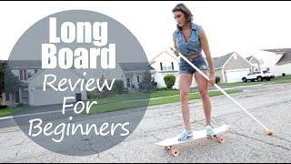 Trying out a Ten Toes Long Board | Review for Beginners  Vlog190