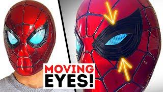 Spider-Man Helmet With MOVING LENSES! DIY (Iron Spider)