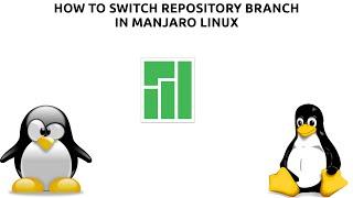 Manjaro Course #4: Switching Repository Branch