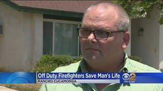 Rancho Cucamonga Man Lauds The Hero Firefighters Who Saved His Life Following Heart Attack