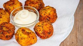 Potato croquettes with cheese. Prepare simple recipes from wowfood.club