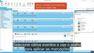 Analytics Desktop - Marcações e filtros