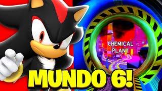 ENTREI no MUNDO 6 do SONIC SPEED SIMULATOR!