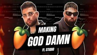 Music Breakdown - God Damn | Badshah × Karan Aujla | Song Deconstruction | Fl Studio (Hindi)