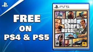 Get FREE GTA 5 for PS4 and PS5