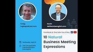 10 Natural Business Meeting Expressions [Live Class Replay]