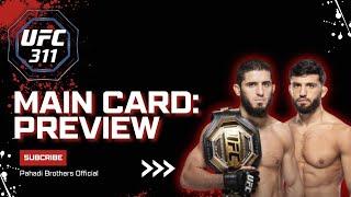 UFC 311: Preview : Main Fight Card | Islam Makhachev vs Arman Tsarukyan Full Match Preview