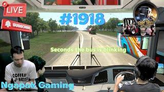 Ngapak Gaming |  Euro Truck Simulator 2 | Seconds the bus is blinking | #1918