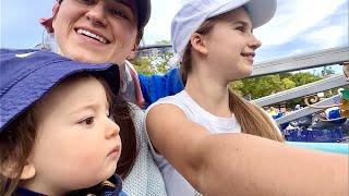 Karolina Protsenko and HER FAMILY ARE IN DISNEYLAND