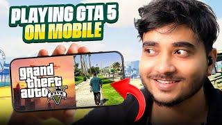 Play GTA 5 On Mobile  At 30 FPS, Full Guide Mobox | NO PC Or Cloud Gaming Required (Not Clickbait)