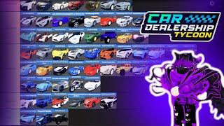 🟣Я СДЕЛАЛ СВОЙ ТИР ЛИСТ ЛИМИТОК!🟣 | Car Dealership Tycoon