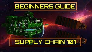 Avorion: Beginners Guide: How to set up a Supply Chain for Factories and Mines!!!