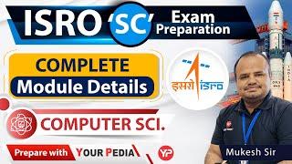 ISRO CSE exam preparation complete module details | CSE ISRO 2023 written exam preparation