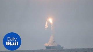 Russia tests hypersonic missile launch on Putin's birthday