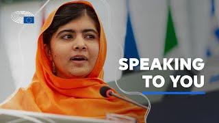 Malala Yousafzai speech on education | European Parliament