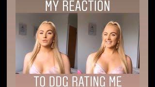 REACTING TO DDG’S VIDEO | WHAT DID HE RATE ME | Vickylissaman