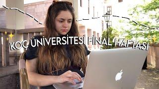 Koç Üniversitesi Final Haftası başlıyor! bir gün boyunca okulda çalışmak, bebek starbucks VLOG