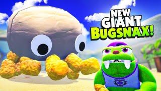 Exploring ISLAND of BIGSNAX With New Giant BUGSNAX Monsters - Bugsnax