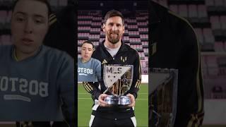 Messi gana el Mvp de la Mls 2024.  #messi #leomessi #intermiami #mls #futbol #viral #shorts #like