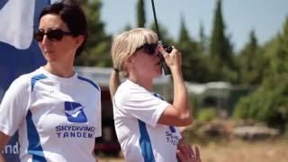 Skydiving tandem jump, Summer 2015, island Hvar