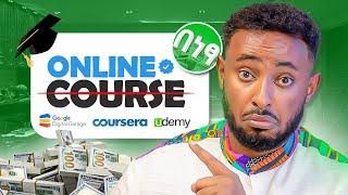 ይሄንን video ሳታዩ በፍጹም online course  ‍ እንዳትጀምሩ ️️